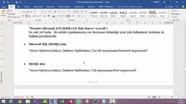 C#'da Veri Tabanı Yönetimine Giriş Dersi смотреть онлайн