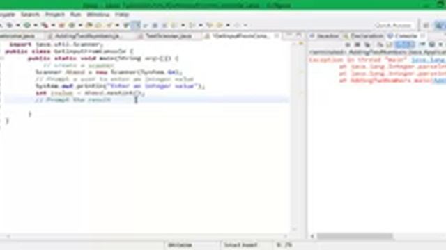 Barashda Java Programming Casharka 16aad: Getting Input from Console смотреть онлайн