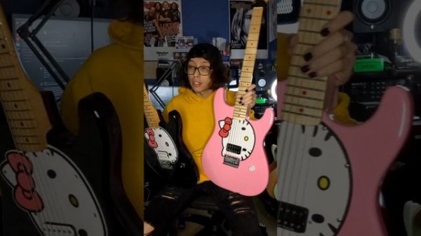 Aliexpress vs. Squier Hello Kitty Guitar Comparison