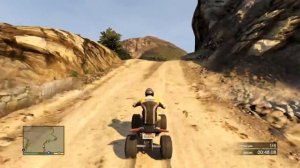 Grand Theft Auto V Гонка на квадроциклах.