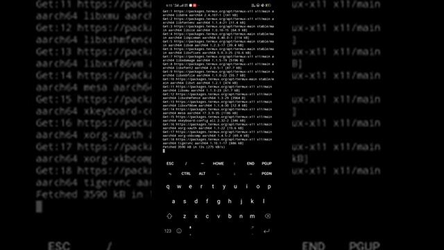 Termux vnc setup смотреть онлайн