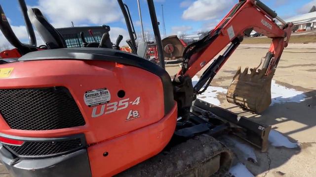 2016 KUBOTA U35-4 For Sale смотреть онлайн