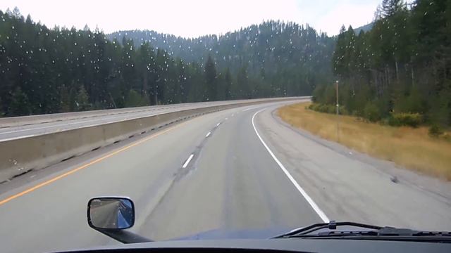 378#Alex-Дальнобой США.. Montana- Idaho State Line..I-90..USA