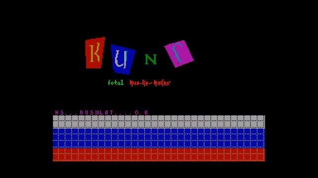 Kunf Fatal Mus-Re-Maker - i.Soft [#zx spectrum AY Music Demo] смотреть онлайн