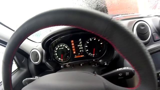 Приборка "Gamma GF-851" на Гранта Спорт. смотреть онлайн
