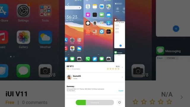 ||convert any Android device to iOS ?|| new iPhone theme 2023 ✅.. смотреть онлайн