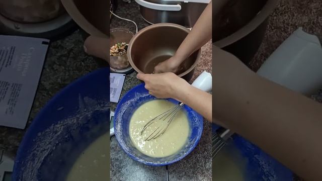 Шоколадный кекс с бананом