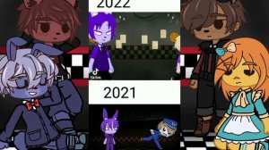 Реакция фнаф 1 на Бонни/1//4/