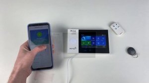 Беспроводная охранная WiFi GSM сигнализация PS-link WG107T для дома квартиры дачи черный корпус