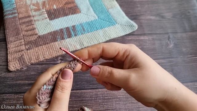 Вяжу крючком красивое покрывало Crochet Rug