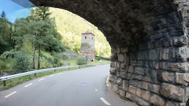 Жизнь в деревнях Австрии. Австрийские Альпы летом. Горные дороги Австрии #1 смотреть онлайн