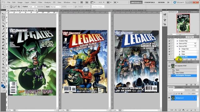 Photoshop - Resize And Save With One Key