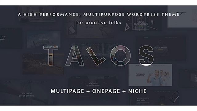 Talos - Creative Multipurpose WordPress Theme | Themeforest Website Templates and Themes смотреть онлайн