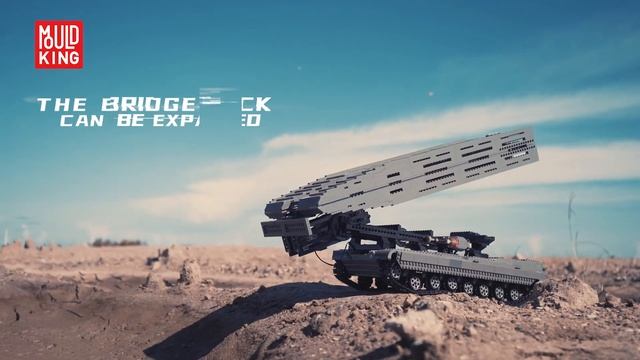 Mould King 20002 Ultimate Abrams with Bridge Layer AVLB смотреть онлайн