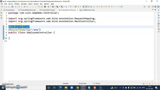 create Controller class in Spring Boot смотреть онлайн