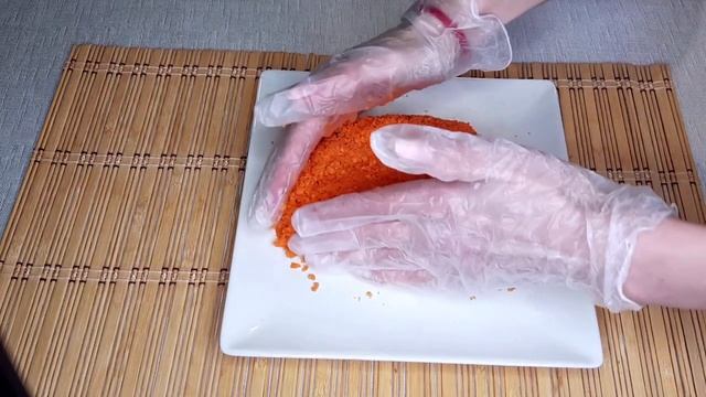 Carrot Orange Slice Salad. keto recipe. Салат "Долька апельсина" из морковки. Кето рецепт смотреть онлайн