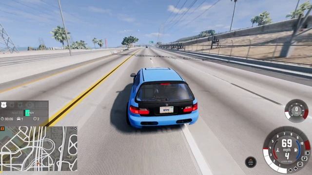 BeamNG Drive RP #14 | Honda Civic Build PT 3 and We Got Another One смотреть онлайн