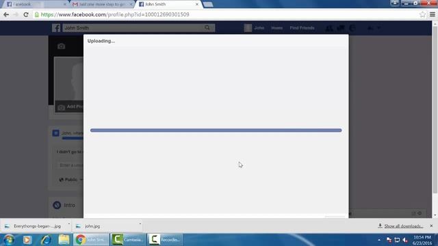 How to upload ID profile photo in facebook смотреть онлайн