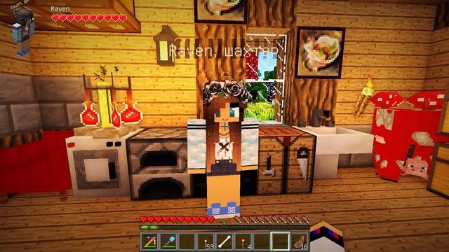 Ребенок ЕвгенБро и Девушка Майнкрафт ПЕ выживание деревня моды видео Minecraft PE смотреть онлайн