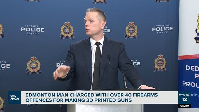 Edmonton man charged for making 3d printed guns смотреть онлайн