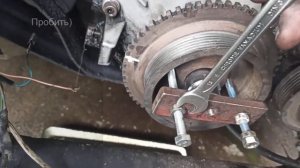 Как снять шкив коленвала ЗМЗ 405-406
