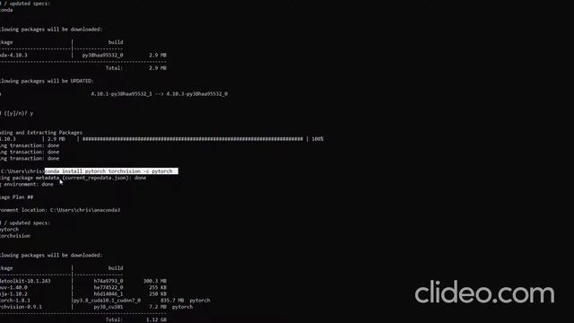 Python | Anaconda: ModuleNotFoundError: No module named 'torch' #4827 смотреть онлайн