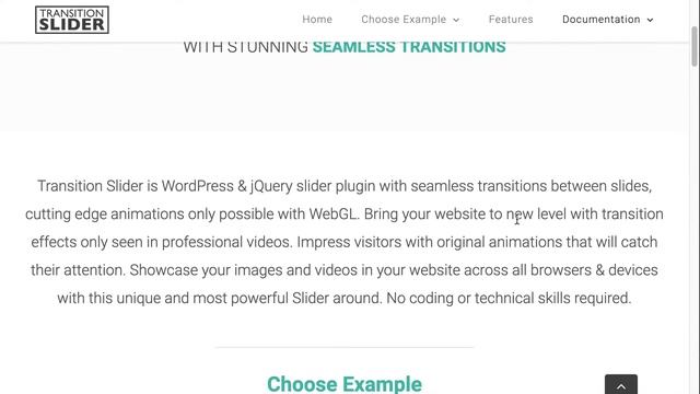 Transition Slider WordPress & jQuery Plugin смотреть онлайн