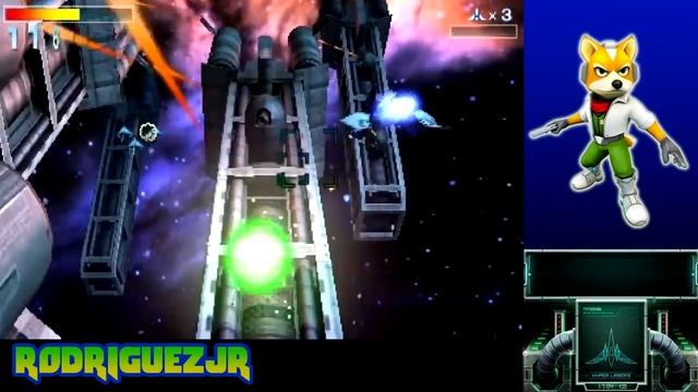 Star Fox 64 3D Walkthrough (Sector Y: Hard Route *Medal 150* Pt 14) смотреть онлайн