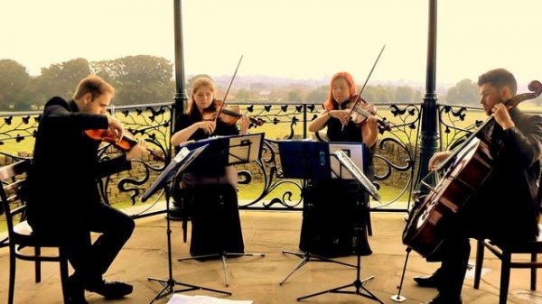 Wedding String Quartet performing Amazing Grace composed by John Newton