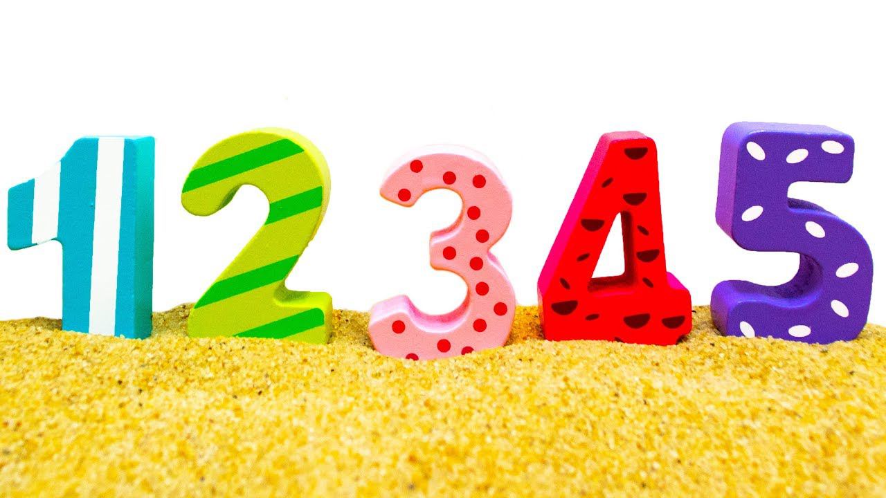 Учим Цифры на Русском и Английском языке Развивающее видео для детей