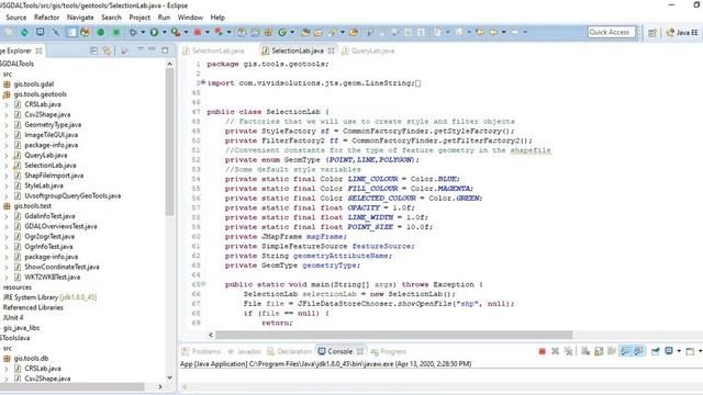 6_4:Java & Java Swing GIS programming | GeoTools GDAL OGR | PostGIS PostgreSQL смотреть онлайн