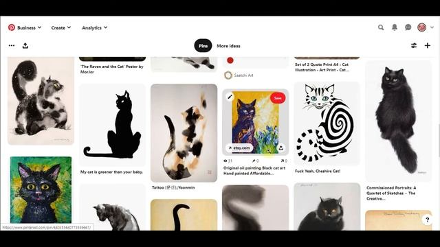 Pinterest для художников. Как оформить пинтерест аккаунт художнику, продающему картины на Etsy смотреть онлайн
