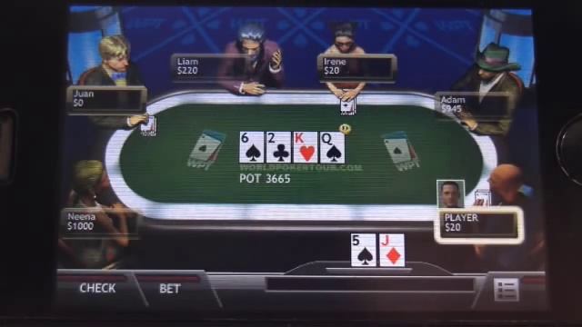iPhone games - World Poker Tour Texas Hold 'Em! смотреть онлайн