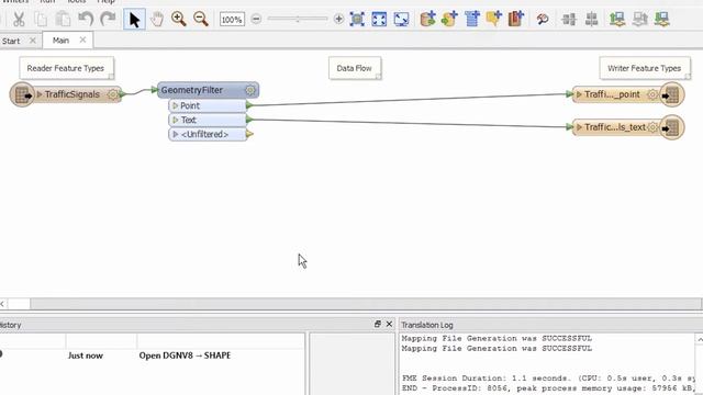 How to convert DGN to SHP (CAD cells and labels to GIS points) смотреть онлайн