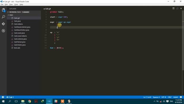 3. Building a simple Calculator using a Visitor (Part 1) смотреть онлайн
