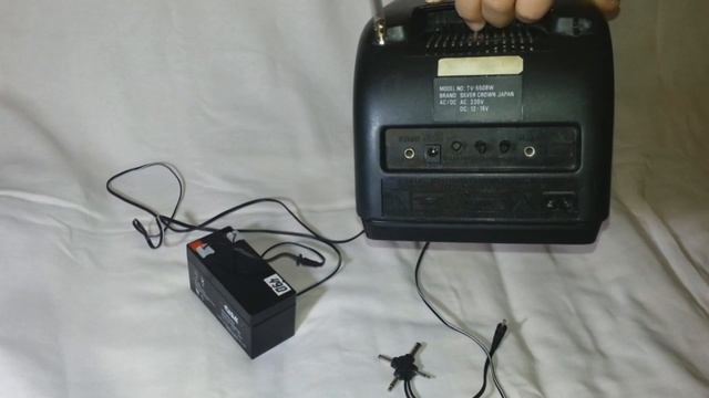 Ч/Б Телевизор на 12V. смотреть онлайн