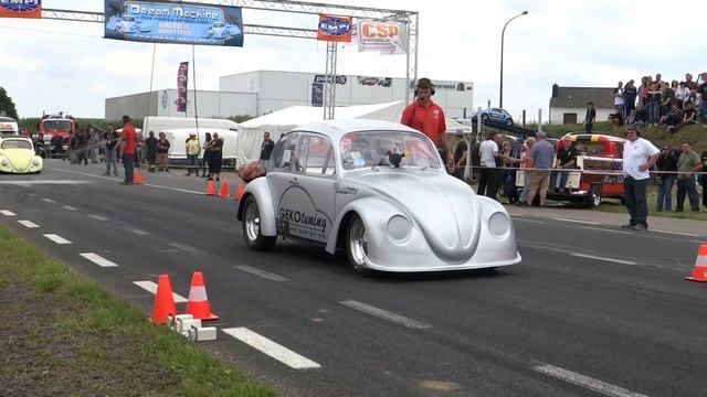 2013 EBI 5 Chimay - Geko Tuning VW Beetle - 1/4 Mile 12.36 смотреть онлайн