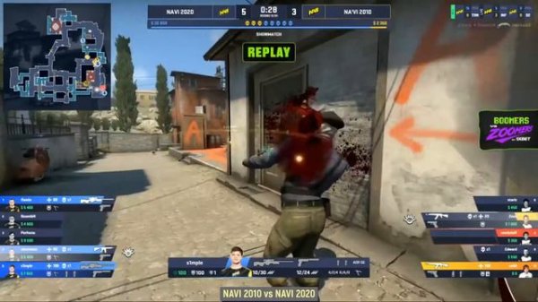 NAVI 2010 vs NAVI 2020 | CS:GO Inferno(map 5)