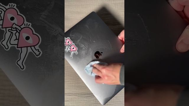 Sticker my MacBook! #anxietyrelief #asmr #asmrvideo #relaxing смотреть онлайн