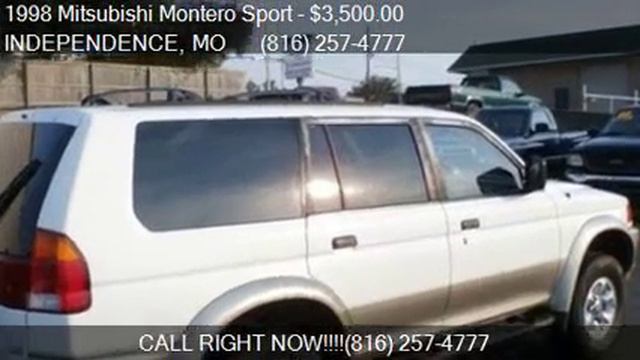 1998 Mitsubishi Montero Sport LS 4dr 4WD SUV for sale in IND смотреть онлайн