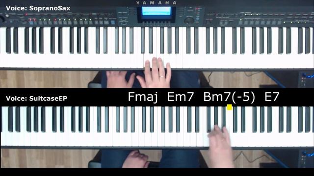 Henry Mancini - Moon River - Piano Cover with Yamaha CVP-601 смотреть онлайн