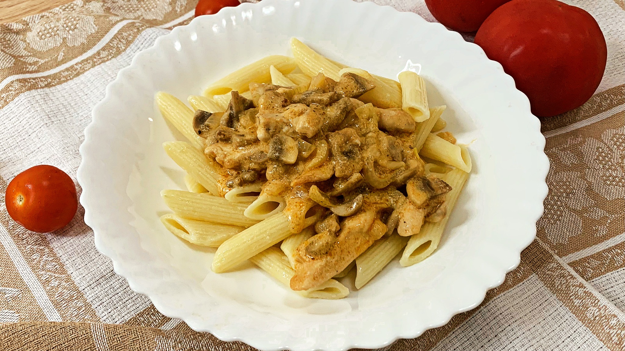 Курица бефстроганов, рецепт ужина!