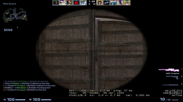 S1MPLE ПОТЕЕТ ПРОТИВ B1T'A НА FPL (CS:GO) смотреть онлайн