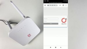 Включение и обзор меню 4G роутер OLAX CPE AX6 Pro A