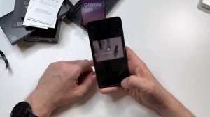 Samsung Galaxy S24. Распаковка и первый взгляд