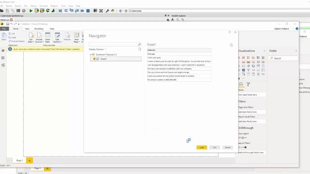 Sentiment Analysis in Power BI смотреть онлайн