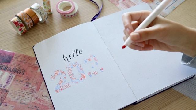 My 2021 Bullet Journal setup! Plan with me! смотреть онлайн