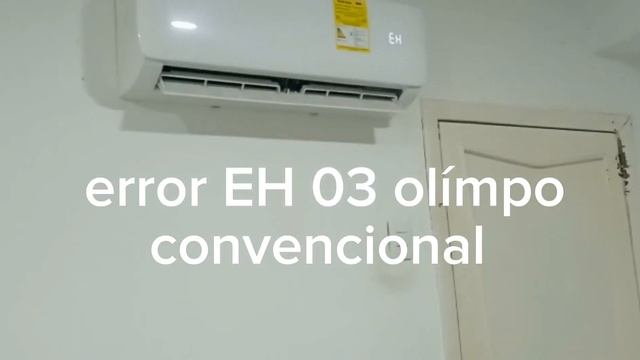 error EH 03 olímpo convencional смотреть онлайн