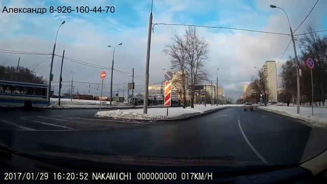 Экзаменационный маршрут ГИБДД строгино (круговое движение) смотреть онлайн