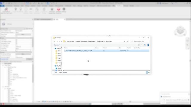 Export PXF file into Autodesk Construction Cloud - full tutorial смотреть онлайн